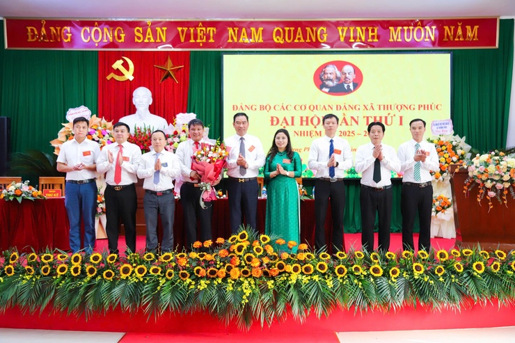 Đại hội đảng bộ các cơ quan Đảng xã Thượng Phúc lần thứ nhất, nhiệm kỳ 2025-2030- Ảnh 5.