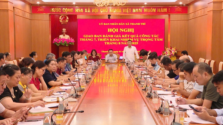 Xã Thanh Trì: Hiện thực hóa tinh gọn bộ máy, nâng cao hiệu quả phục vụ nhân dân- Ảnh 1.