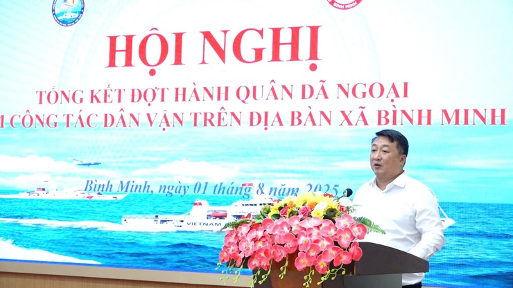 Hơn 200 cán bộ, chiến sỹ Cảnh sát biển hành quân dã ngoại làm công tác dân vận tại xã Bình Minh- Ảnh 4.