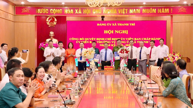 Xã Thanh Trì: Công bố Quyết định chỉ định Ủy viên Ban Chấp hành, Ủy viên Ban Thường vụ Đảng ủy xã nhiệm kỳ 2025 - 2030- Ảnh 4.