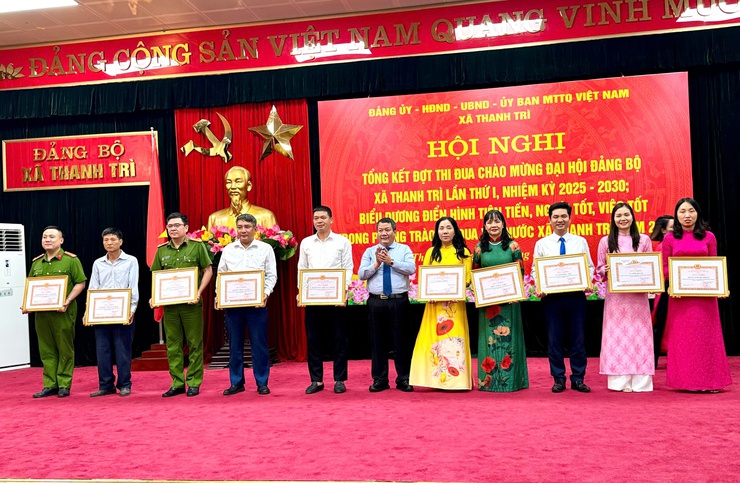 Xã Thanh Trì: Chung sức – Đồng lòng tổ chức thành công Đại hội Đảng bộ xã Thanh Trì lần thứ I, nhiệm kỳ 2025 - 2030 và phong trào thi đua yêu nước lan tỏa mạnh mẽ năm 2025.- Ảnh 10.