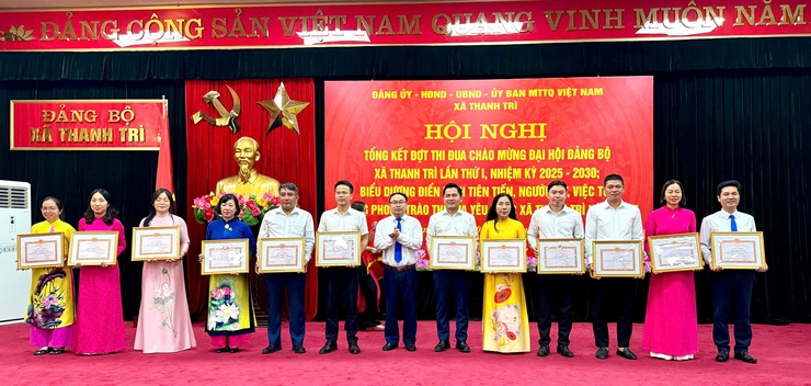 Xã Thanh Trì: Chung sức – Đồng lòng tổ chức thành công Đại hội Đảng bộ xã Thanh Trì lần thứ I, nhiệm kỳ 2025 - 2030 và phong trào thi đua yêu nước lan tỏa mạnh mẽ năm 2025.- Ảnh 13.