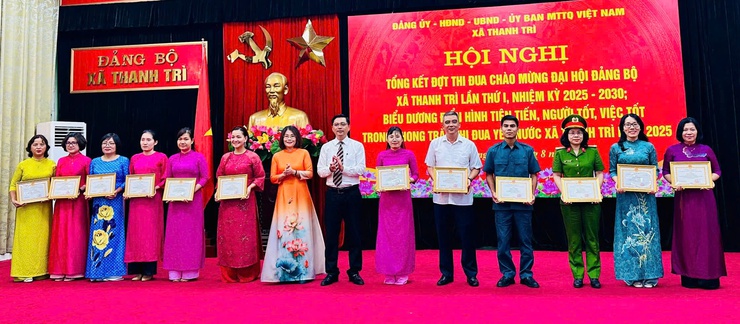 Xã Thanh Trì: Chung sức – Đồng lòng tổ chức thành công Đại hội Đảng bộ xã Thanh Trì lần thứ I, nhiệm kỳ 2025 - 2030 và phong trào thi đua yêu nước lan tỏa mạnh mẽ năm 2025.- Ảnh 14.