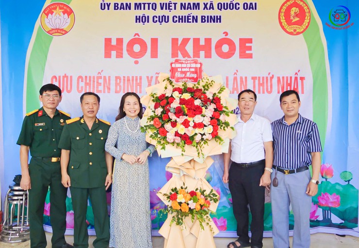 Sôi nổi Hội khoẻ Cựu chiến binh xã Quốc Oai năm 2025- Ảnh 1.