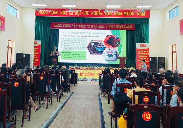 TRUNG GIÃ TỔ CHỨC HỘI NGHỊ TẬP HUẤN BẢO VỆ MÔI TRƯỜNG.- Ảnh 3.