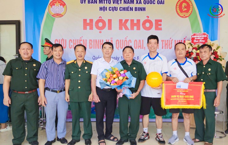 Sôi nổi Hội khoẻ Cựu chiến binh xã Quốc Oai năm 2025- Ảnh 12.