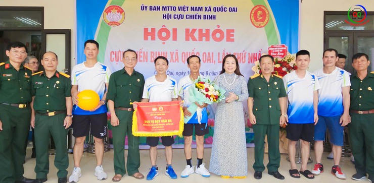 Sôi nổi Hội khoẻ Cựu chiến binh xã Quốc Oai năm 2025- Ảnh 13.