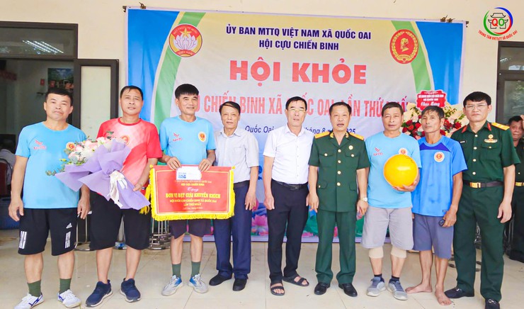 Sôi nổi Hội khoẻ Cựu chiến binh xã Quốc Oai năm 2025- Ảnh 14.