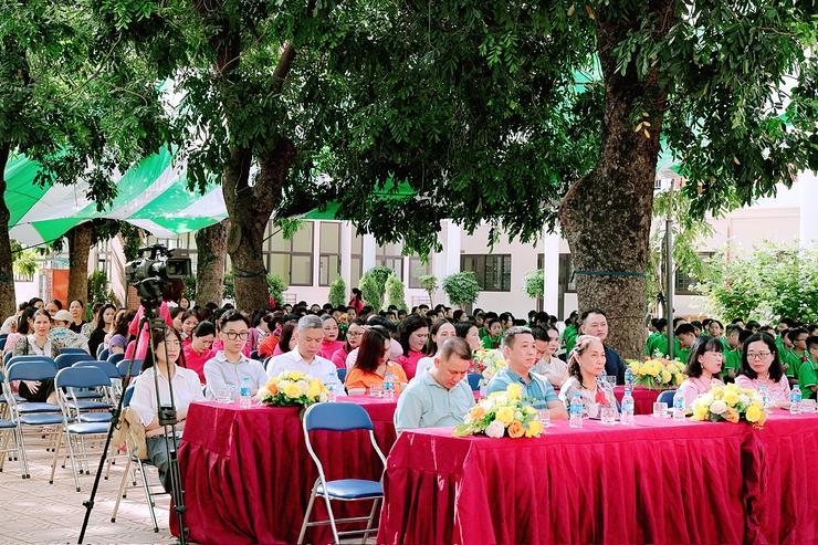 Trường THCS Thư Lâm tổ chức chương trình Chào đón học sinh lớp 6 năm học 2025-2026- Ảnh 5.