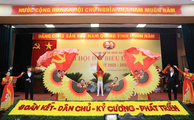 Đại hội đại biểu Đảng bộ xã Hoài Đức lần thứ I, nhiệm kỳ 2025-2030 thành công tốt đẹp- Ảnh 4.