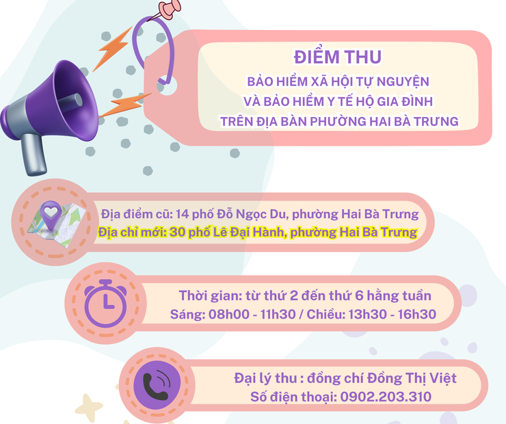 Lịch thu BHXH tự nguyện và BHYT hộ gia đình.- Ảnh 1.