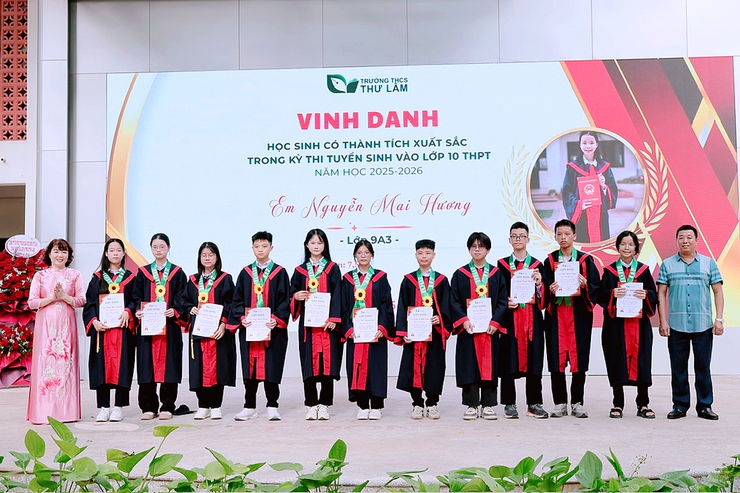 Trường THCS Thư Lâm tổ chức chương trình Chào đón học sinh lớp 6 năm học 2025-2026- Ảnh 12.