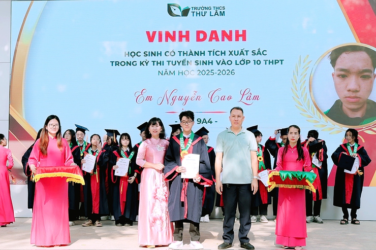 Trường THCS Thư Lâm tổ chức chương trình Chào đón học sinh lớp 6 năm học 2025-2026- Ảnh 9.