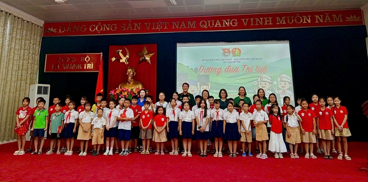 XÃ THANH TRÌ: ẤN TƯỢNG CUỘC THI “ĐƯỜNG ĐUA TRÍ TUỆ” - CHIẾN DỊCH THANH NIÊN TÌNH NGUYỆN HÈ 2025 - Ảnh 1.