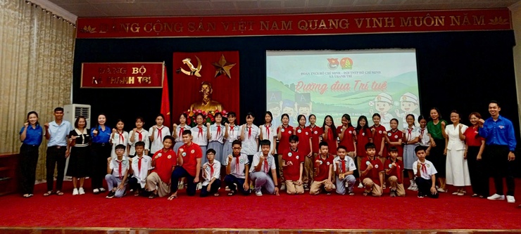 XÃ THANH TRÌ: ẤN TƯỢNG CUỘC THI “ĐƯỜNG ĐUA TRÍ TUỆ” - CHIẾN DỊCH THANH NIÊN TÌNH NGUYỆN HÈ 2025 - Ảnh 2.