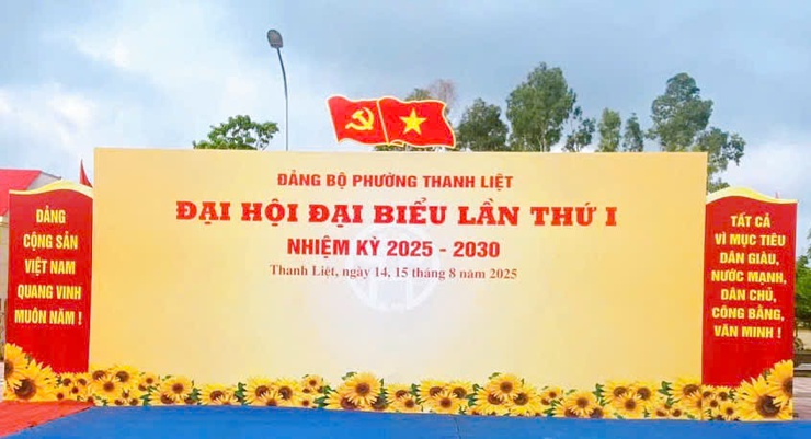 Phường Thanh Liệt: Sẵn sàng cho Đại hội Đại biểu Đảng bộ phường Lần thứ I, nhiệm kỳ 2025-2030- Ảnh 1.