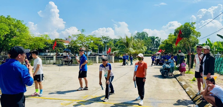 Tam Hưng: Sôi nổi hội thi Thể dục thể thao và khánh thành Công trình thanh niên chào mừng Đại hội Đảng bộ xã lần thứ I- Ảnh 12.