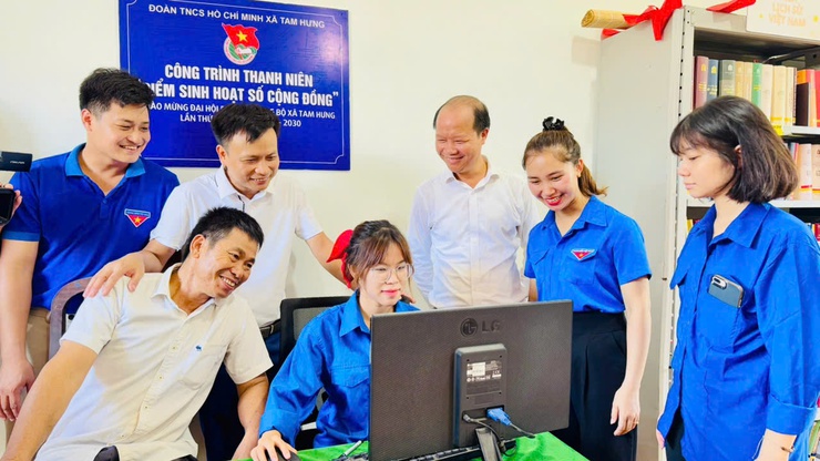 Tam Hưng: Sôi nổi hội thi Thể dục thể thao và khánh thành Công trình thanh niên chào mừng Đại hội Đảng bộ xã lần thứ I- Ảnh 10.