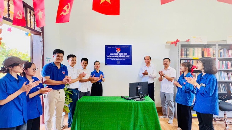 Tam Hưng: Sôi nổi hội thi Thể dục thể thao và khánh thành Công trình thanh niên chào mừng Đại hội Đảng bộ xã lần thứ I- Ảnh 8.