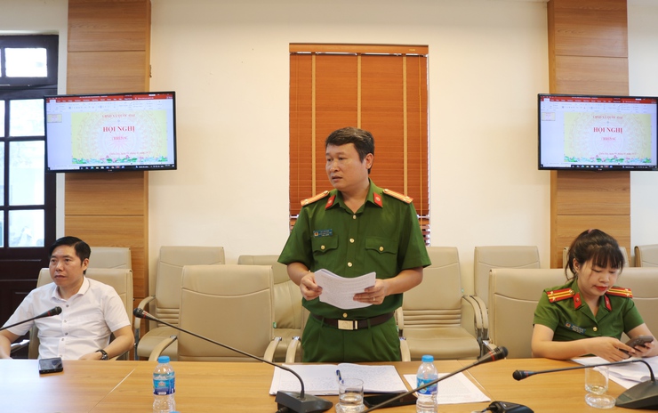 Quốc Oai triển khai phương án bảo đảm an ninh trật tự và phòng cháy chữa cháy phục vụ Đại hội Đảng bộ xã nhiệm kỳ 2025-2030- Ảnh 2.