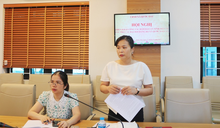 Quốc Oai triển khai phương án bảo đảm an ninh trật tự và phòng cháy chữa cháy phục vụ Đại hội Đảng bộ xã nhiệm kỳ 2025-2030- Ảnh 5.