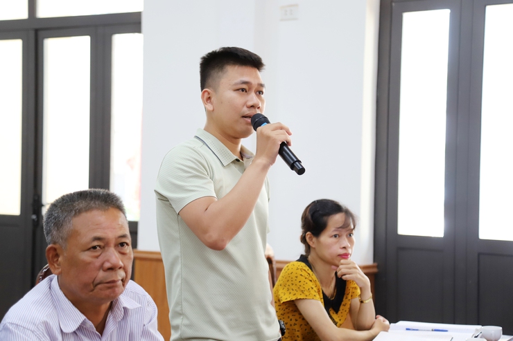 Xã Thượng Phúc triển khai chủ trương thực hiện dự án đường sắt tốc độ cao trên trục Bắc – Nam (đoạn qua địa bàn xã Thượng Phúc)- Ảnh 4.