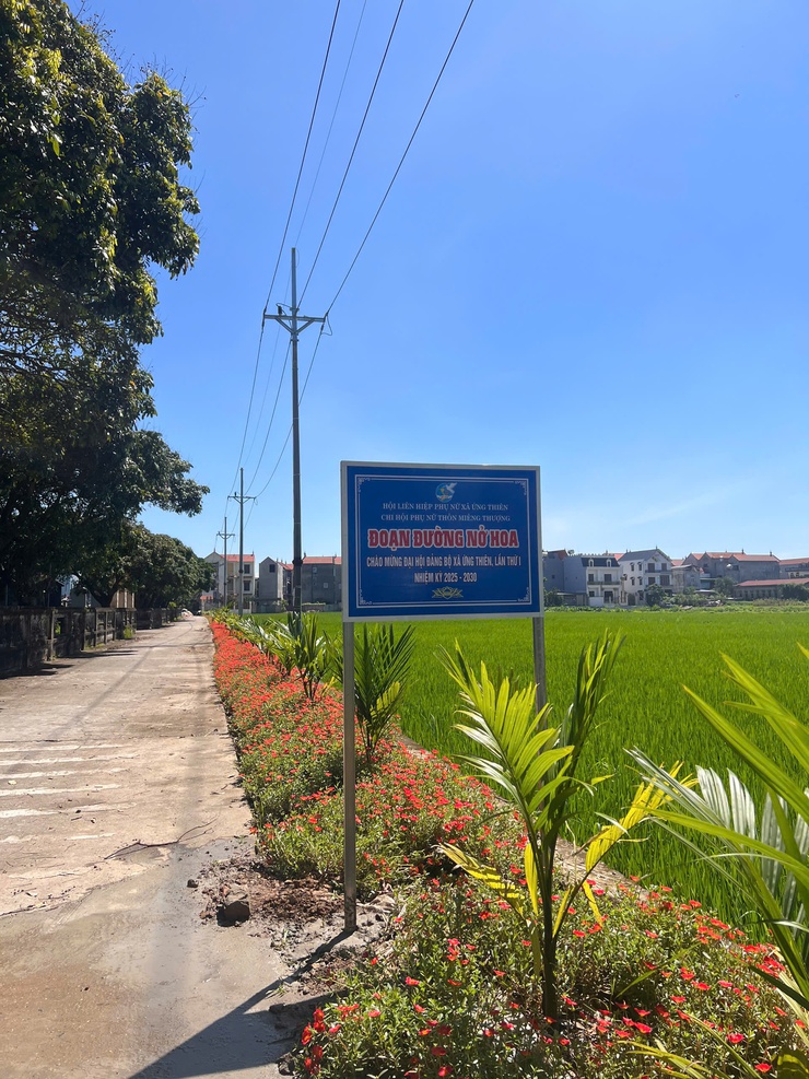 Chào mừng Đại hội đại biểu Đảng bộ xã Ứng Thiên lần thứ I, nhiệm kỳ 2025-2030- Ảnh 7.