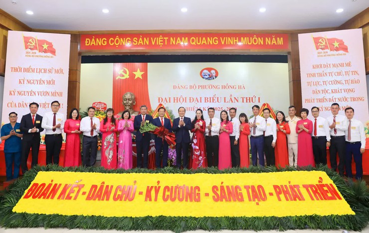 Đại hội đại biểu Đảng bộ phường Hồng Hà lần thứ I, nhiệm kỳ 2025 - 2030- Ảnh 4.