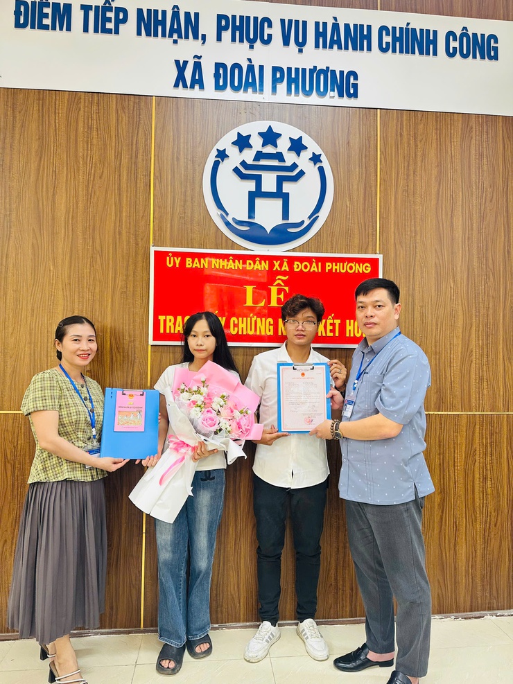 Điểm phục vụ hành chính công Đoài Phương: Hướng tới nụ cười, niềm vui của nhân dân- Ảnh 1.