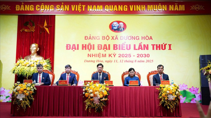 Phiên thứ Nhất Đại hội đại biểu Đảng bộ xã Dương Hoà lần thứ Nhất, nhiệm kỳ 2025-2030- Ảnh 5.