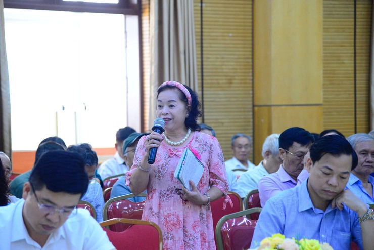 Phường Hoàn Kiếm tổ chức hội nghị giao ban với các Tổ dân phố trên địa bàn.- Ảnh 9.