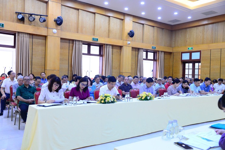  Phường Hoàn Kiếm tổ chức hội nghị giao ban với các Tổ dân phố trên địa bàn.- Ảnh 5.