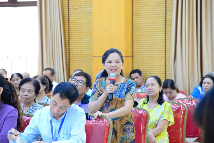  Phường Hoàn Kiếm tổ chức hội nghị giao ban với các Tổ dân phố trên địa bàn.- Ảnh 10.