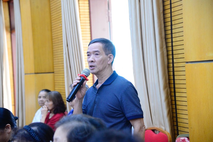  Phường Hoàn Kiếm tổ chức hội nghị giao ban với các Tổ dân phố trên địa bàn.- Ảnh 8.