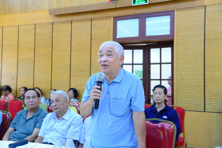  Phường Hoàn Kiếm tổ chức hội nghị giao ban với các Tổ dân phố trên địa bàn.- Ảnh 7.