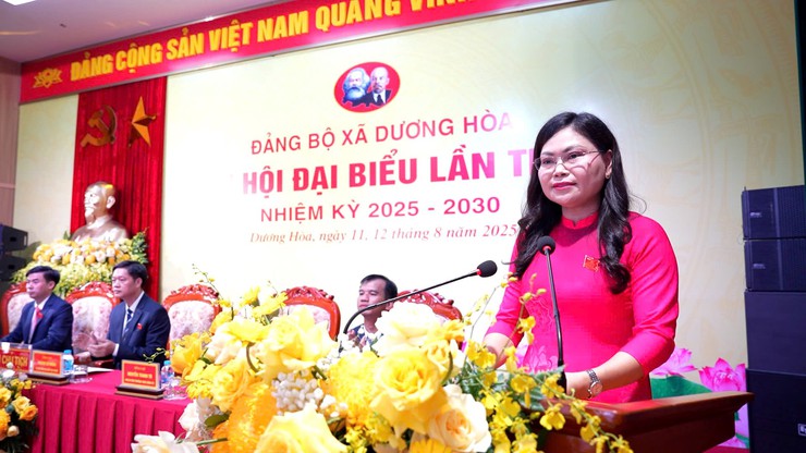 Nhiệm kỳ 2025-2030: Đảng bộ xã Dương Hoà nêu cao ý chí, vững niềm tin, quyết tâm xây dựng xã thành đô thị xanh, văn minh, hiện đại, hạnh phúc- Ảnh 10.