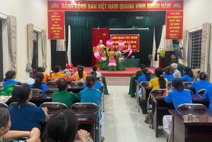 Sôi nổi các hoạt động chào mừng Đại hội đại biểu Đảng bộ xã Ứng Hòa lần thứ I, Nhiệm kỳ 2025 – 2030.- Ảnh 37.