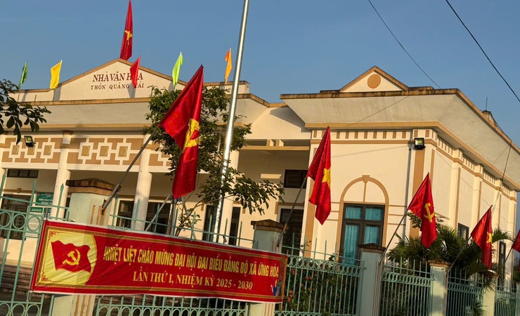 Sôi nổi các hoạt động chào mừng Đại hội đại biểu Đảng bộ xã Ứng Hòa lần thứ I, Nhiệm kỳ 2025 – 2030.- Ảnh 30.