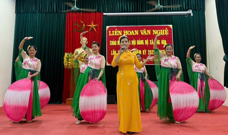 Sôi nổi các hoạt động chào mừng Đại hội đại biểu Đảng bộ xã Ứng Hòa lần thứ I, Nhiệm kỳ 2025 – 2030.- Ảnh 18.
