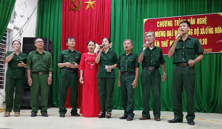 Sôi nổi các hoạt động chào mừng Đại hội đại biểu Đảng bộ xã Ứng Hòa lần thứ I, Nhiệm kỳ 2025 – 2030.- Ảnh 10.