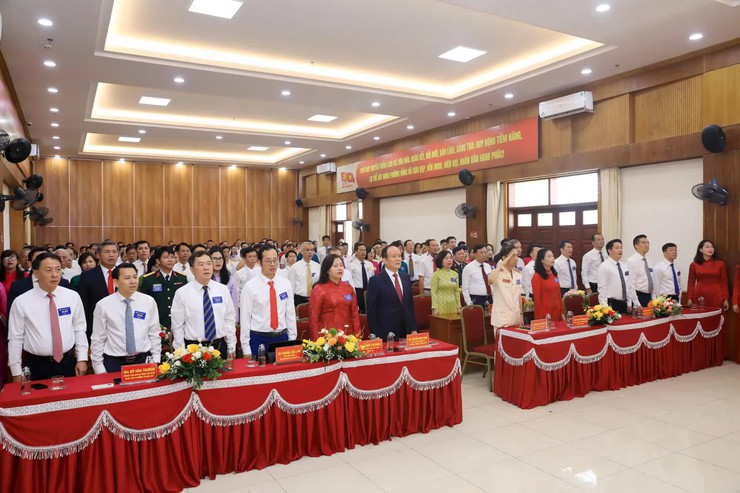 Đại hội đại biểu Đảng bộ phường Hồng Hà lần thứ I, nhiệm kỳ 2025 - 2030- Ảnh 1.