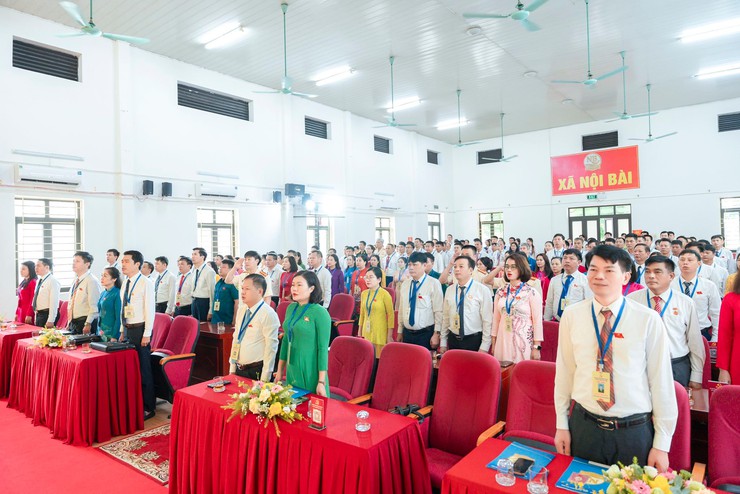 ĐẠI HỘI ĐẠI BIỂU ĐẢNG BỘ XÃ NỘI BÀI TỔ CHỨC PHIÊN TRÙ BỊ- Ảnh 1.