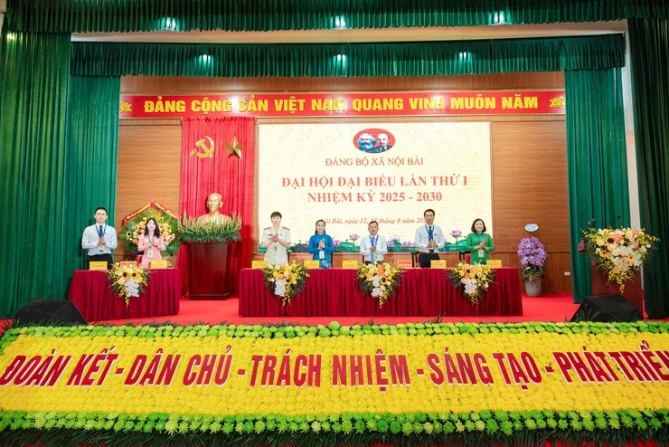 ĐẠI HỘI ĐẠI BIỂU ĐẢNG BỘ XÃ NỘI BÀI TỔ CHỨC PHIÊN TRÙ BỊ- Ảnh 2.