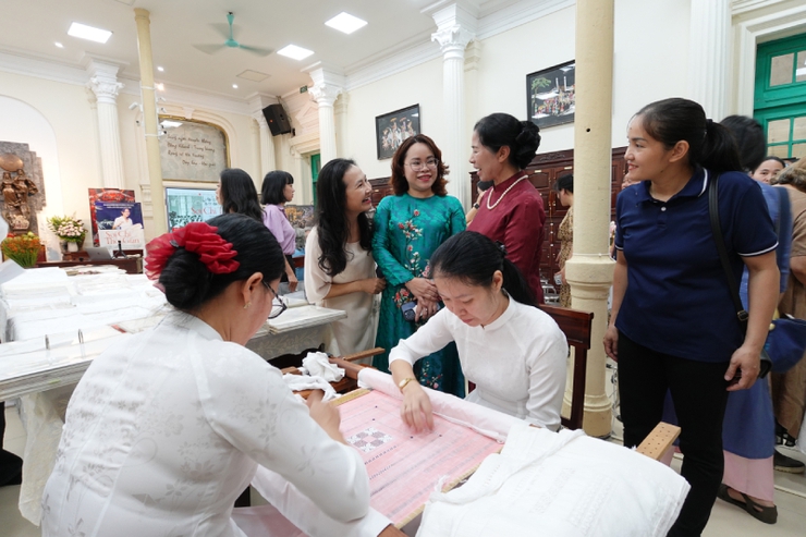 “Sợi chỉ thời gian” - không gian văn hóa sáng tạo độc đáo tại phường Cửa Nam, Hà Nội- Ảnh 6.