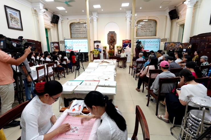 “Sợi chỉ thời gian” - không gian văn hóa sáng tạo độc đáo tại phường Cửa Nam, Hà Nội- Ảnh 1.