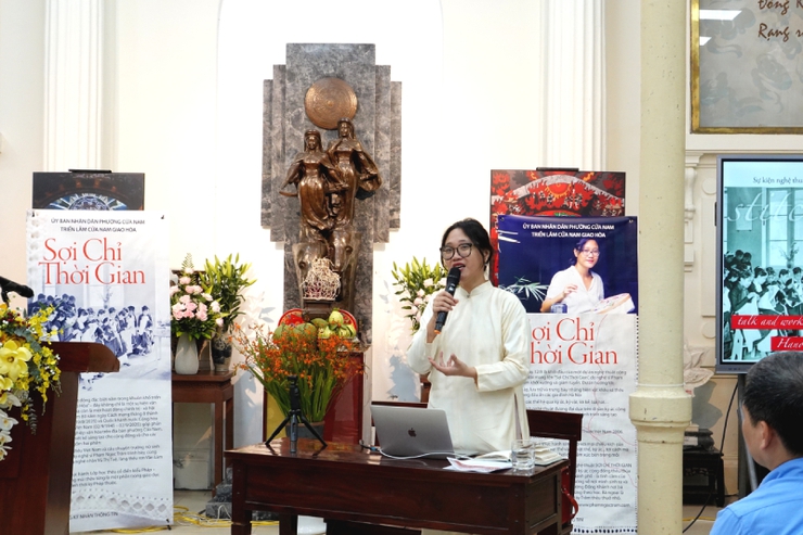 “Sợi chỉ thời gian” - không gian văn hóa sáng tạo độc đáo tại phường Cửa Nam, Hà Nội- Ảnh 4.