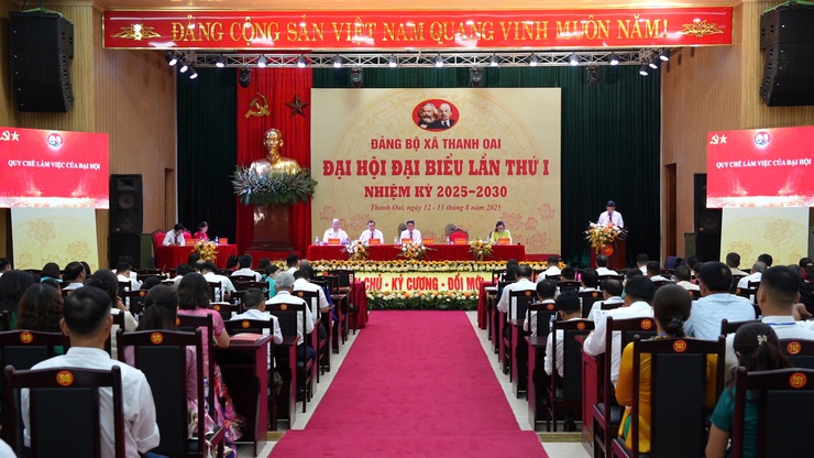 Xã Thanh Oai tiến hành phiên trù bị - Đại hội Đảng bộ xã lần thứ I, nhiệm kỳ 2025–2030- Ảnh 2.