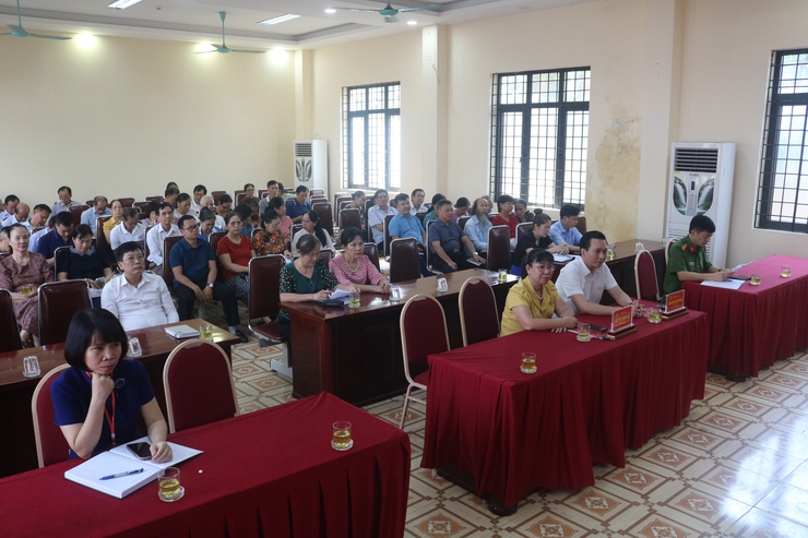 HĐND phường Tây Mỗ tổ chức Hội nghị tiếp xúc cử tri sau Kỳ họp thứ Ba- Ảnh 1.