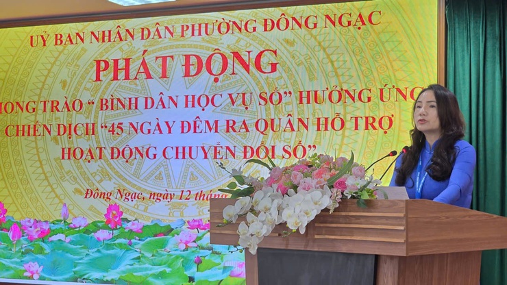 PHƯỜNG ĐÔNG NGẠC PHÁT ĐỘNG PHONG TRÀO “BÌNH DÂN HỌC VỤ SỐ” VÀ TRIỂN KHAI THỰC HIỆN CHỈ THỊ SỐ 11/CT-UBND NGÀY 24/7/2025 CỦA UBND THÀNH PHỐ HÀ NỘI- Ảnh 2.