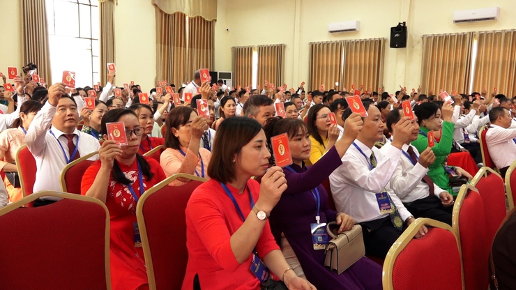 Đảng bộ xã Hương Sơn tổ chức thành công Đại hội Đảng bộ xã lần thứ I, nhiệm kỳ 2025- 2030- Ảnh 14.